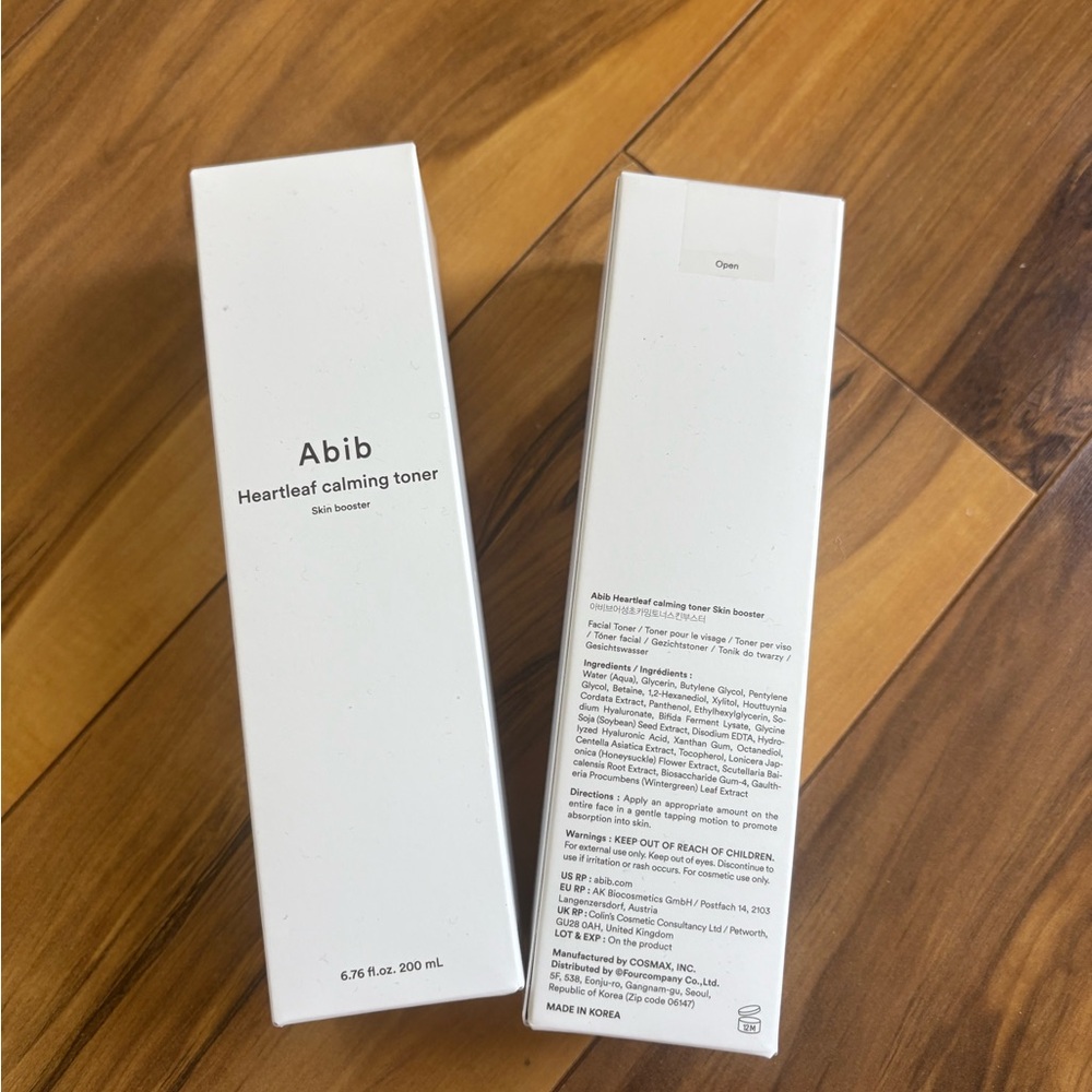 Abib Heartleaf Calming Toner